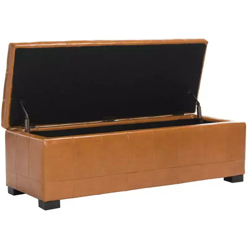 Manhattan Large Storage Ottoman - HUD4200 - Safavieh Couture