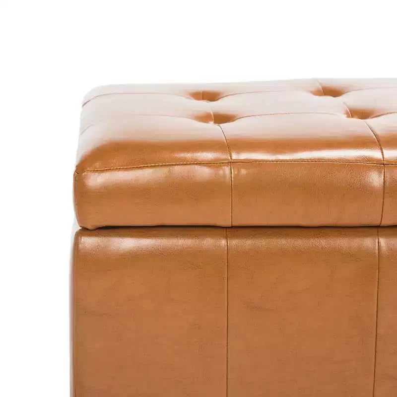Manhattan Large Storage Ottoman - HUD4200 - Safavieh Couture
