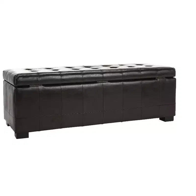 Manhattan Large Storage Ottoman - HUD4200 - Safavieh Couture