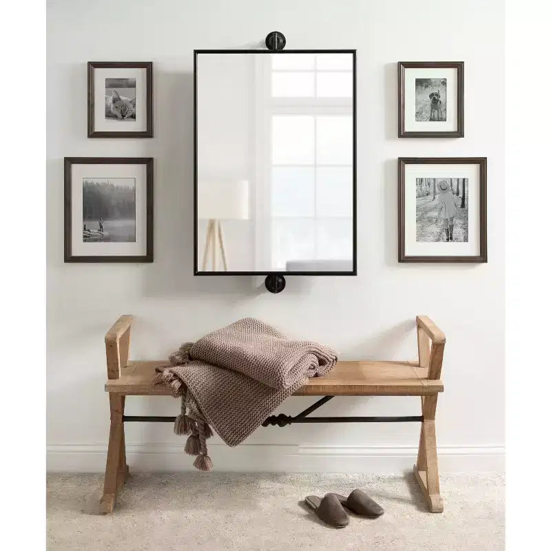 24x40 Darbridge Rectangle Pivot Mirror - Kate & Laurel All Things Decor