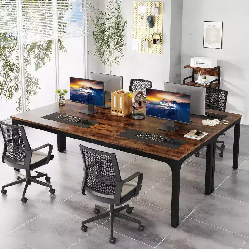 Lantine 78.7 Inches Extra Long Computer Desk