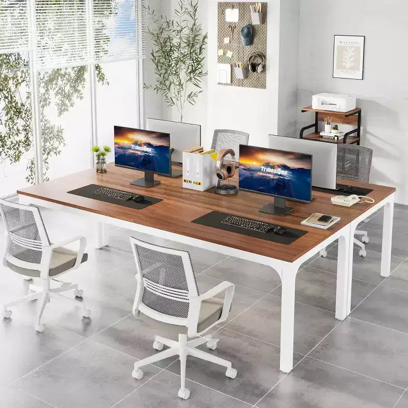 Lantine 78.7 Inches Extra Long Computer Desk