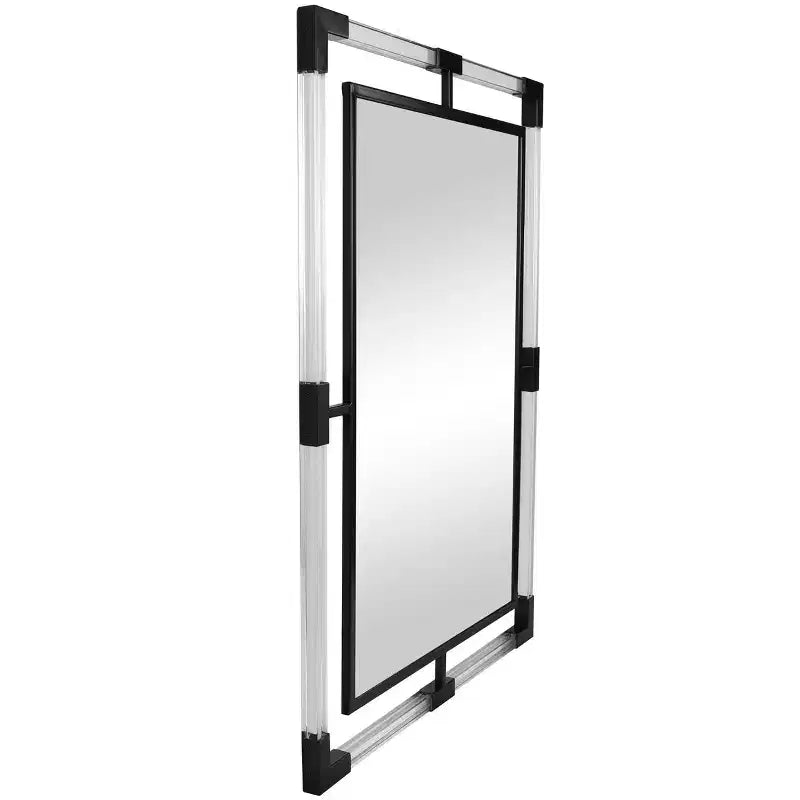 38x28 Metal Double Framed Wall Mirror with Acrylic - Olivia & May