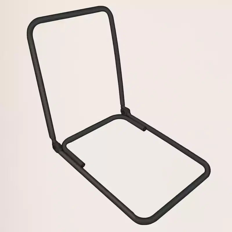 Yaheetech Floor Folding Chair with Backrest for Single Adult Pet