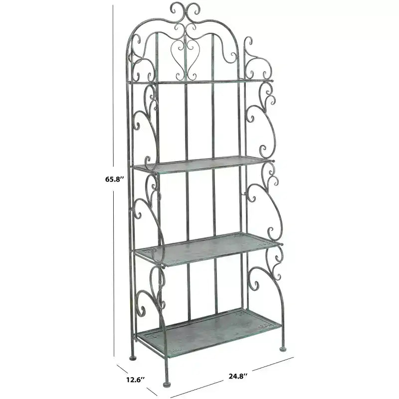 Tyrique 4 Tier Shelf Unit - Indoor/Outdoor - PAT5033 - Safavieh