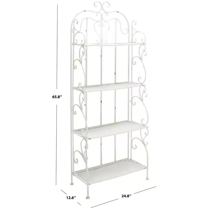 Tyrique 4 Tier Shelf Unit - Indoor/Outdoor - PAT5033 - Safavieh
