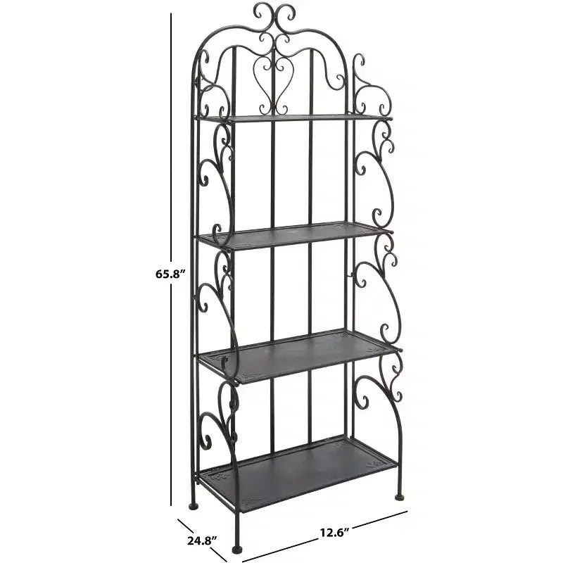 Tyrique 4 Tier Shelf Unit - Indoor/Outdoor - PAT5033 - Safavieh