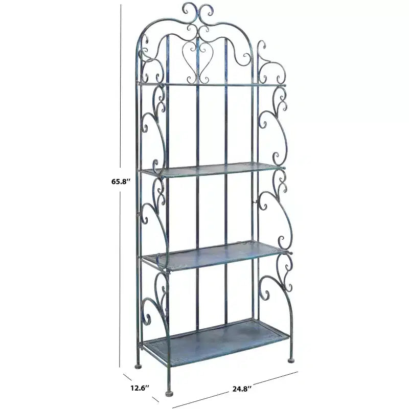 Tyrique 4 Tier Shelf Unit - Indoor/Outdoor - PAT5033 - Safavieh