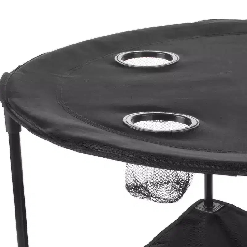 Wakeman Outdoors Folding Camping Table, Black