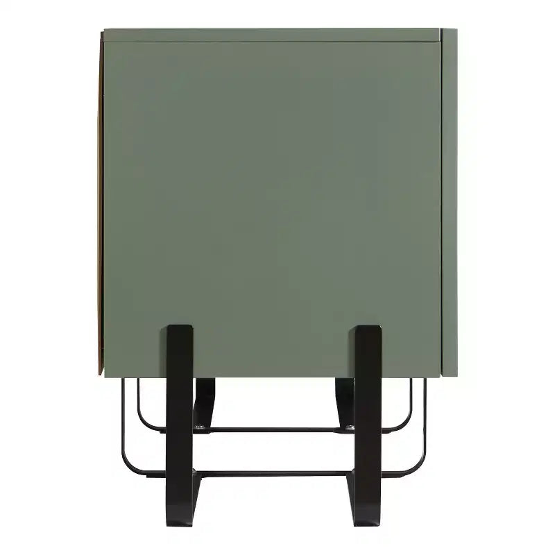 24/7 Shop At Home Forast Modern 3 Door Storage TV Stand for TVs up to 65