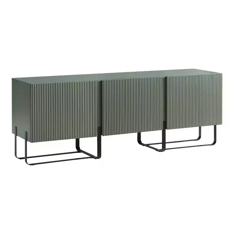 24/7 Shop At Home Forast Modern 3 Door Storage TV Stand for TVs up to 65