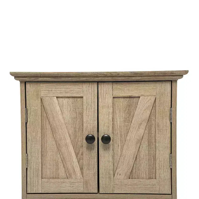 Merrick Lane Wall Mounted Bathroom Medicine Cabinet with Adjustable Cabinet Shelf, Lower Open Shelf, and Magnetic Closure Doors