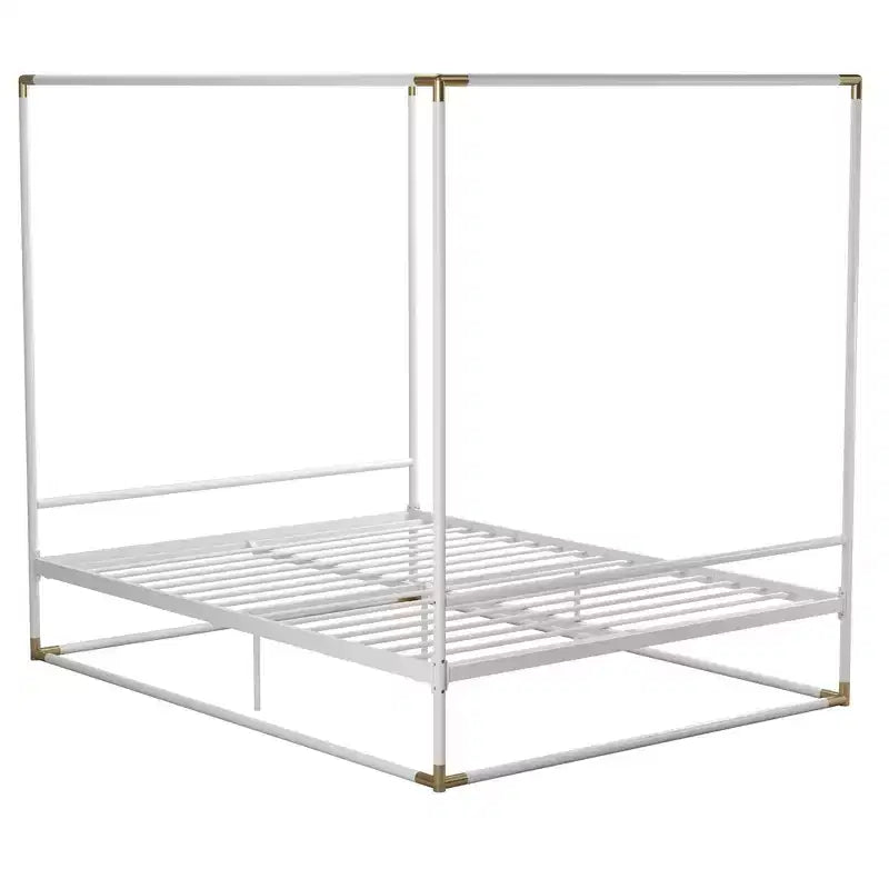 CosmoLiving by Cosmopolitan Celeste Canopy Metal Bed