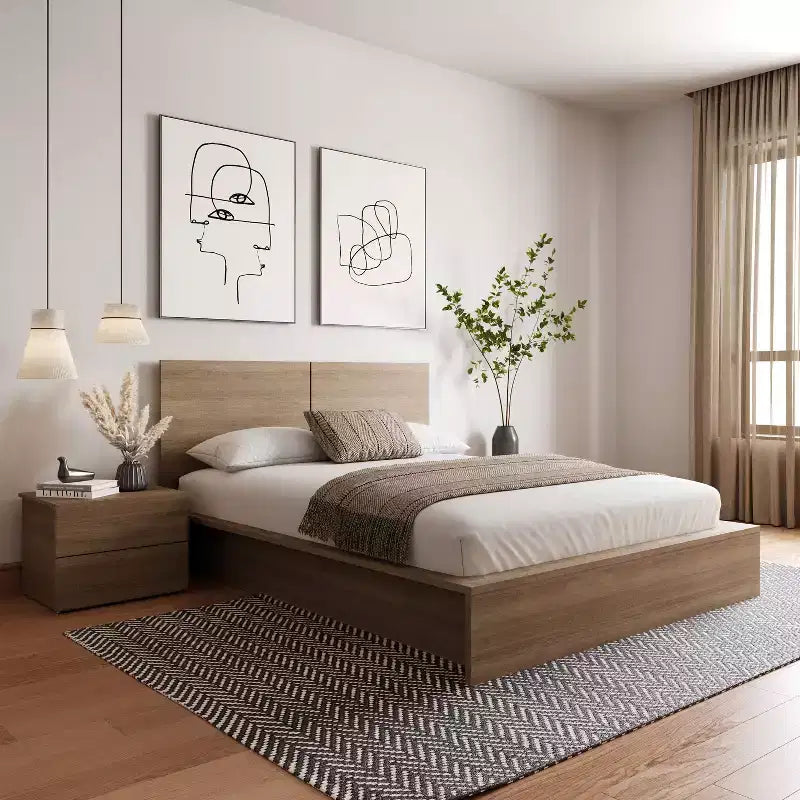Nexera Queen 3pc James Bedroom Set