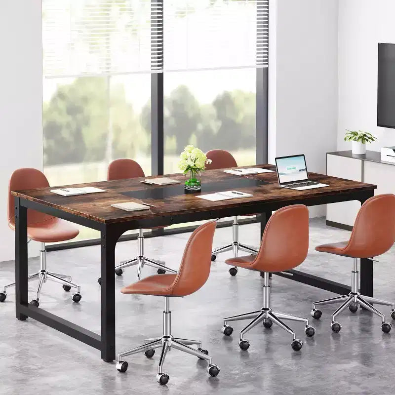 Tribesigns 70.9 Conference Table, Rectangular Meeting Seminar Table