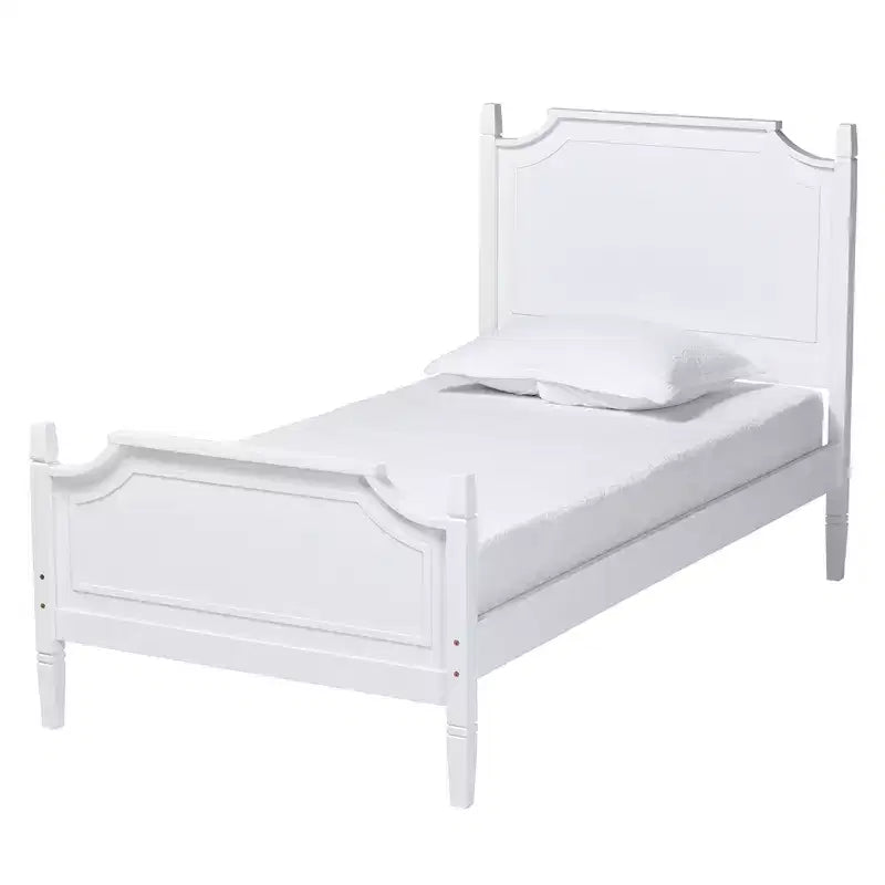 Baxton Studio Mariana Classic and Traditional Wood Platform Bed