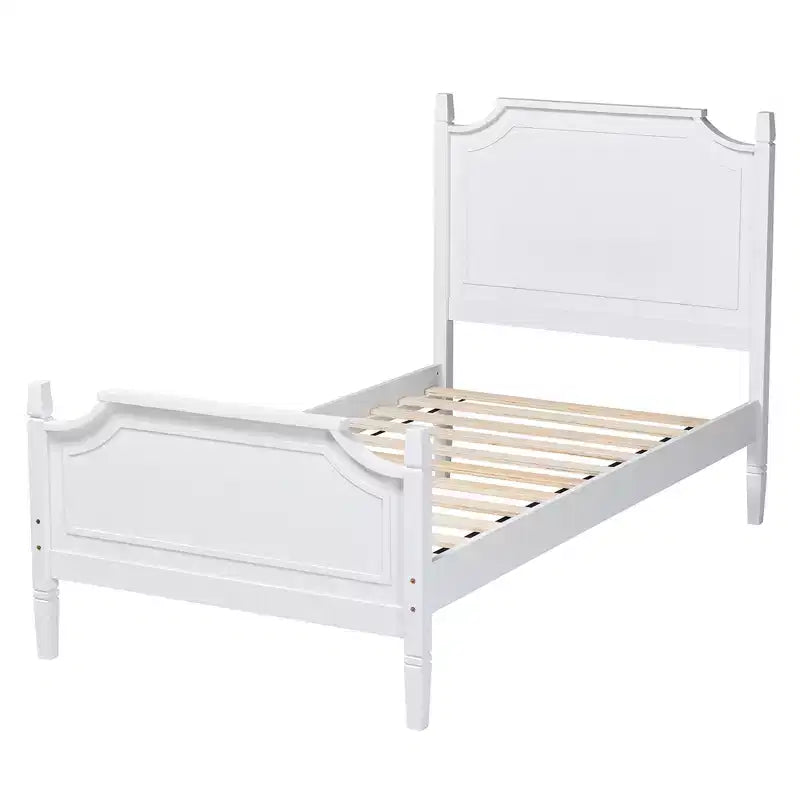 Baxton Studio Mariana Classic and Traditional Wood Platform Bed
