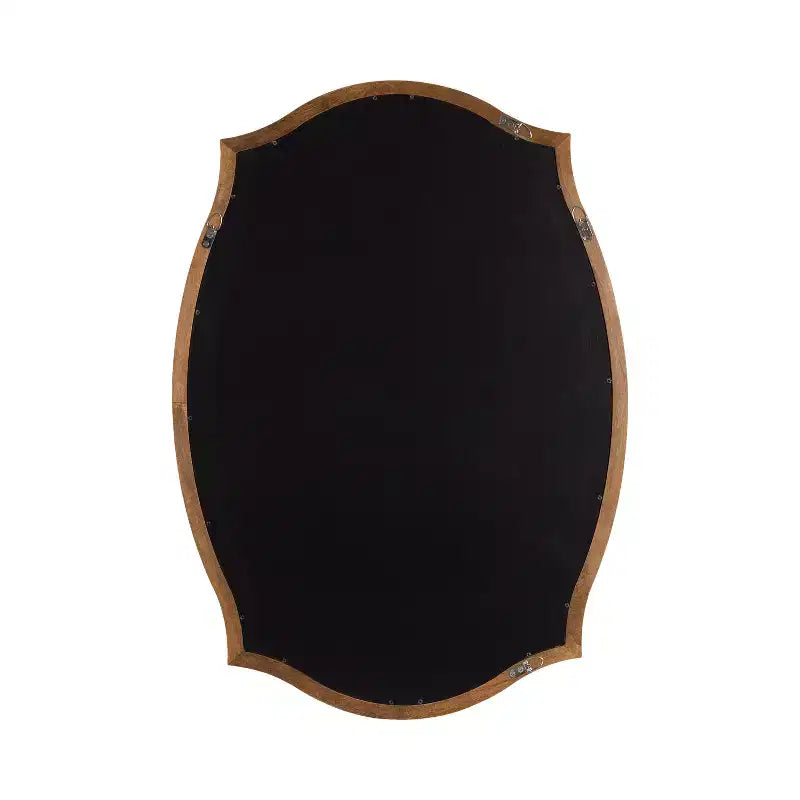 Kate & Laurel All Things Decor 24x34 Hatherleigh Scallop Wall Mirror
