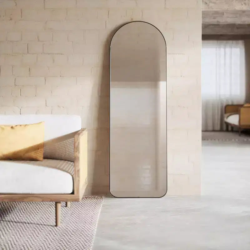 20 x 62 Hubba Arched Leaning Decorative Wall Mirror - Umbra
