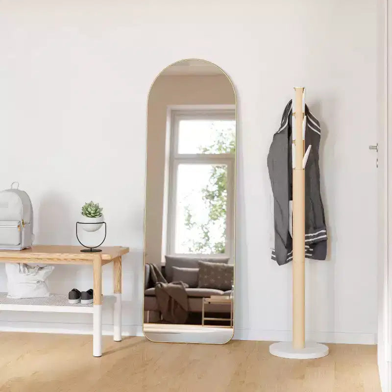 20 x 62 Hubba Arched Leaning Decorative Wall Mirror - Umbra