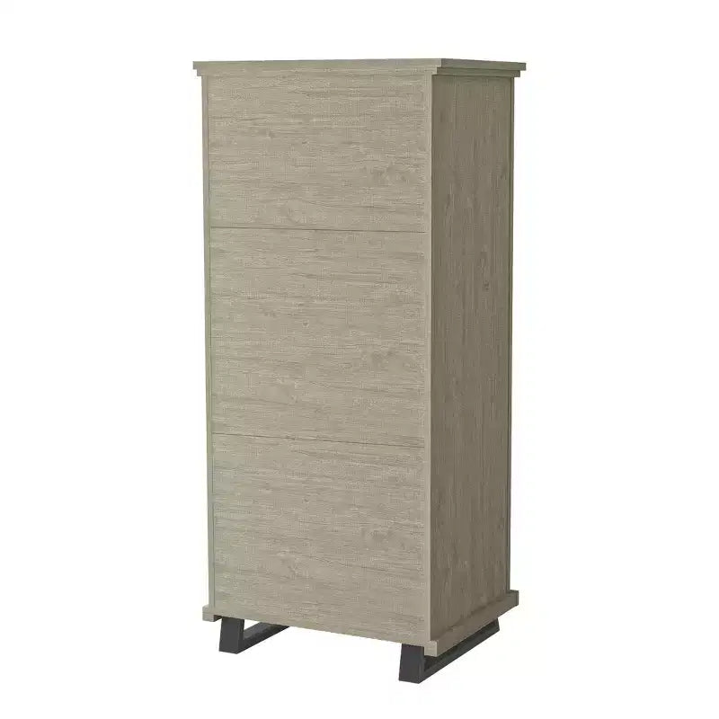 Festivo 2pc Contemporary 5 Drawer Chest and 3 Drawer Nightstand Set
