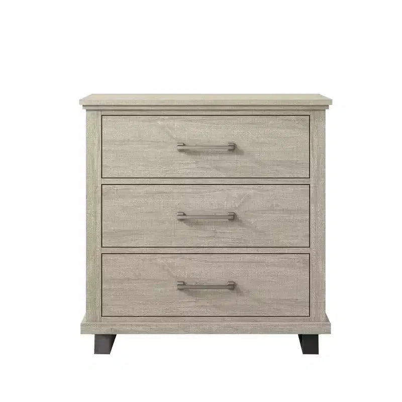 Festivo 2pc Contemporary 5 Drawer Chest and 3 Drawer Nightstand Set