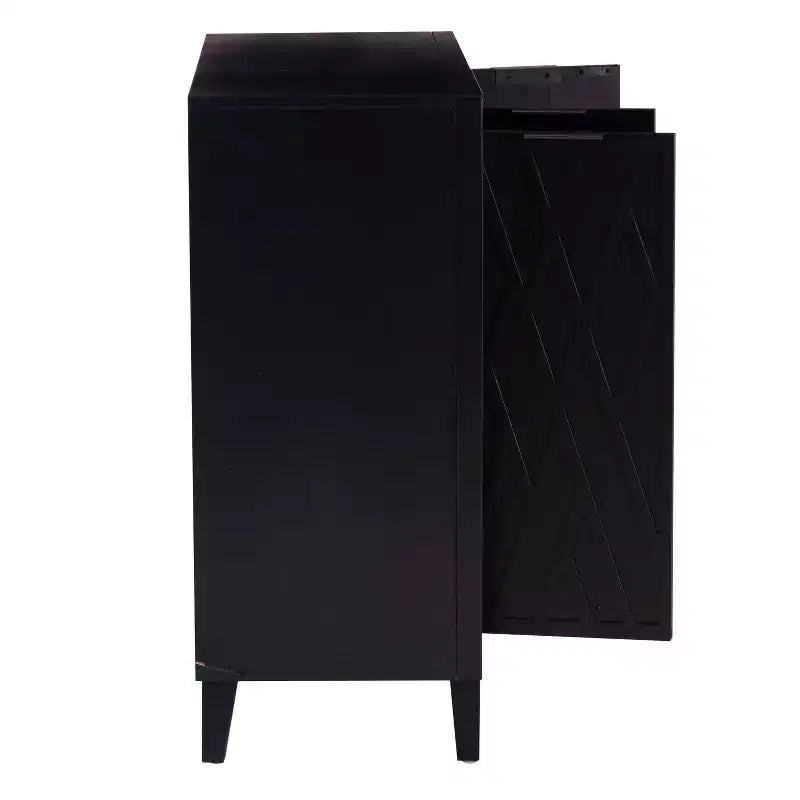 Powell Kilbuck Solid Wood 3 Doors and 2 Adjustable Shelves Accent Cabinet