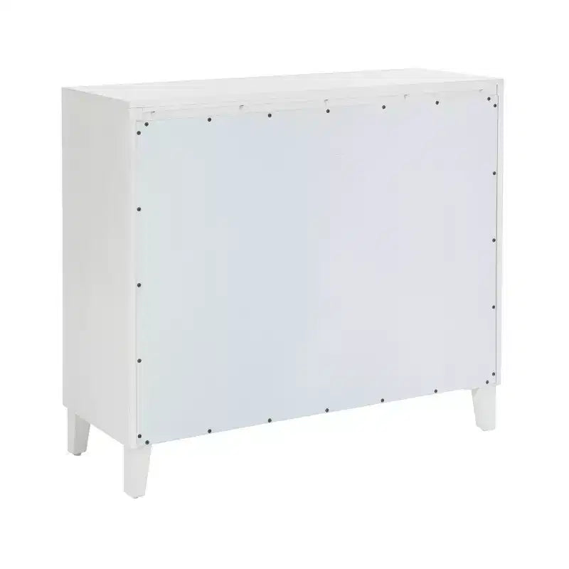Powell Kilbuck Solid Wood 3 Doors and 2 Adjustable Shelves Accent Cabinet