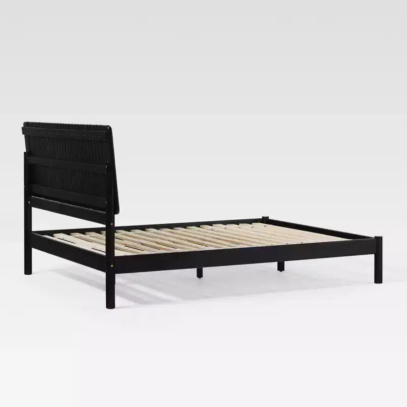 Saracina Home Queen Vertical Slat Headboard Bed