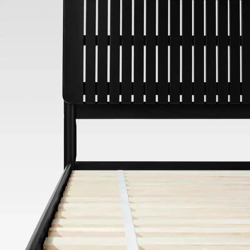 Saracina Home Queen Vertical Slat Headboard Bed