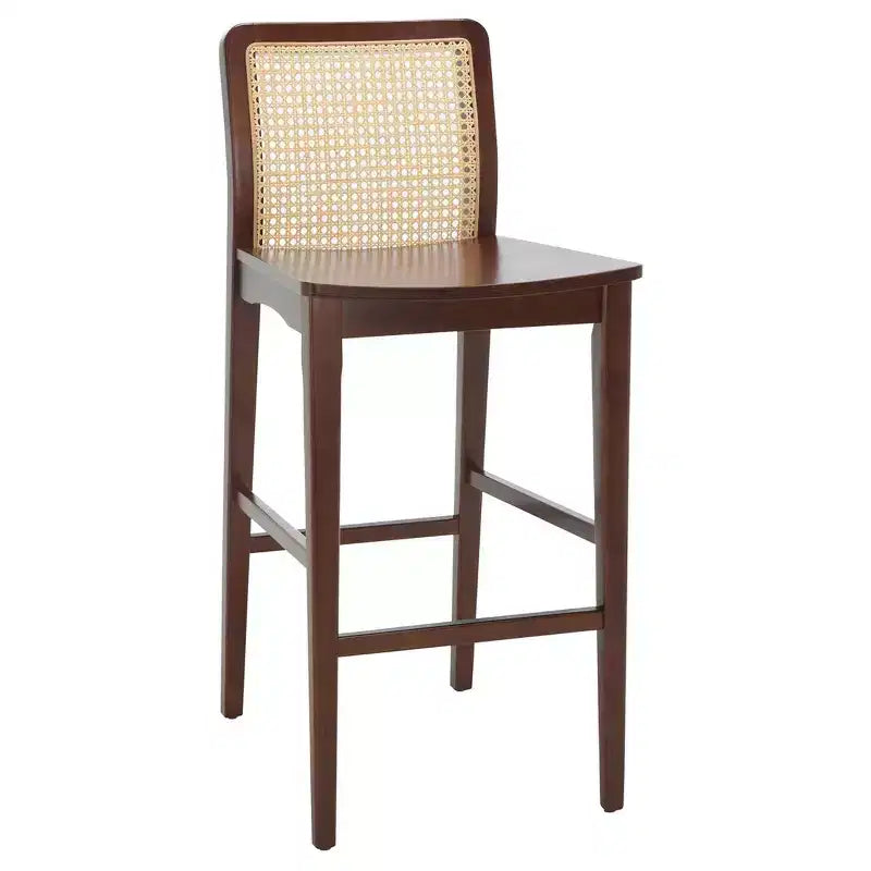 Benicio Rattan Bar Stool (Set Of 2) - BST1507 - Safavieh