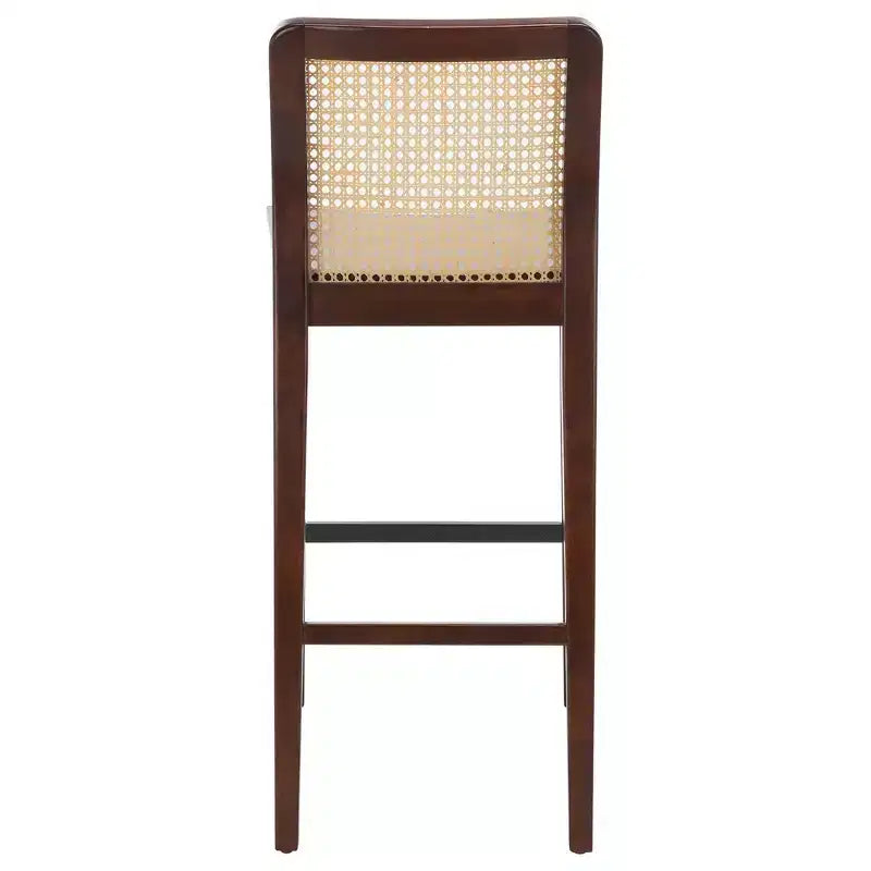 Benicio Rattan Bar Stool (Set Of 2) - BST1507 - Safavieh