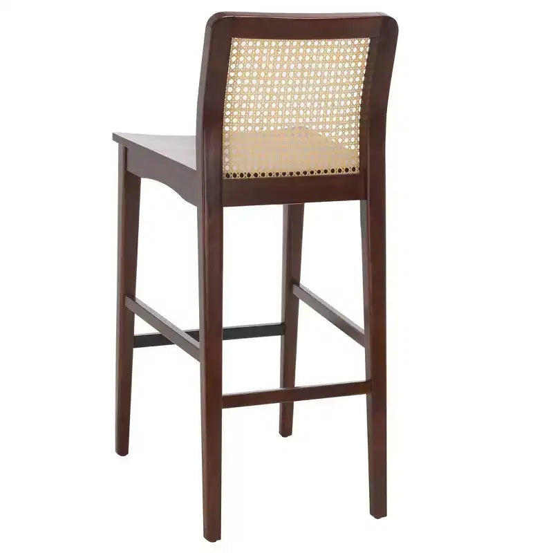 Benicio Rattan Bar Stool (Set Of 2) - BST1507 - Safavieh