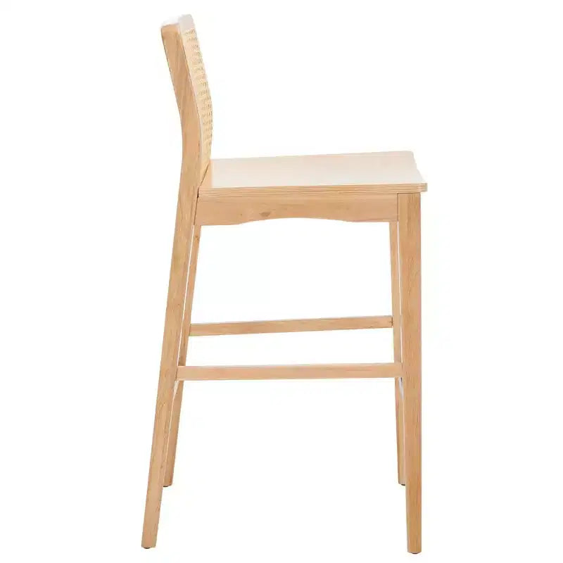 Benicio Rattan Bar Stool (Set Of 2) - BST1507 - Safavieh