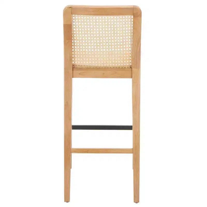 Benicio Rattan Bar Stool (Set Of 2) - BST1507 - Safavieh