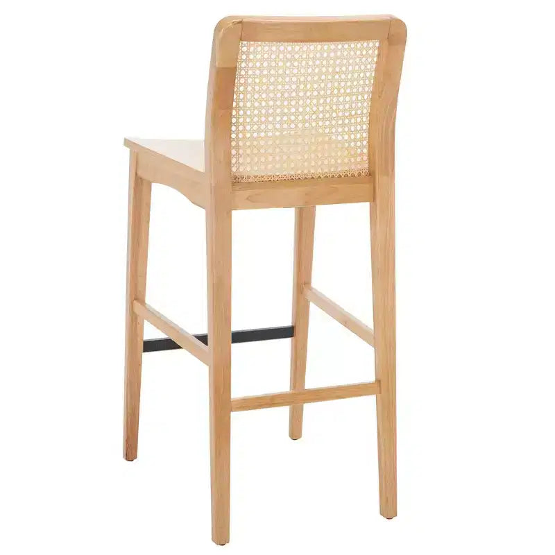 Benicio Rattan Bar Stool (Set Of 2) - BST1507 - Safavieh