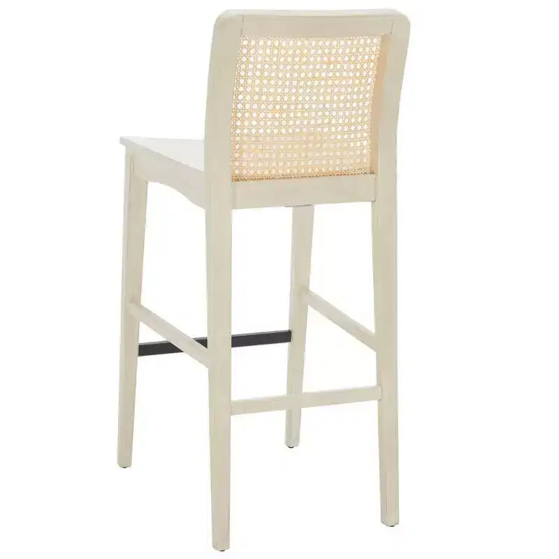 Benicio Rattan Bar Stool (Set Of 2) - BST1507 - Safavieh