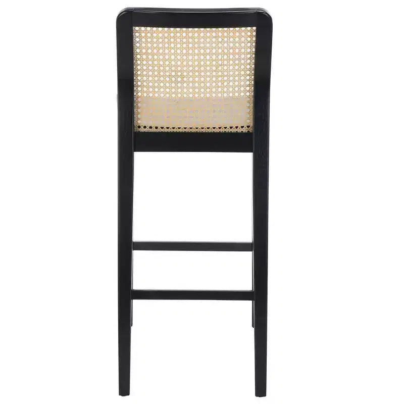 Benicio Rattan Bar Stool (Set Of 2) - BST1507 - Safavieh