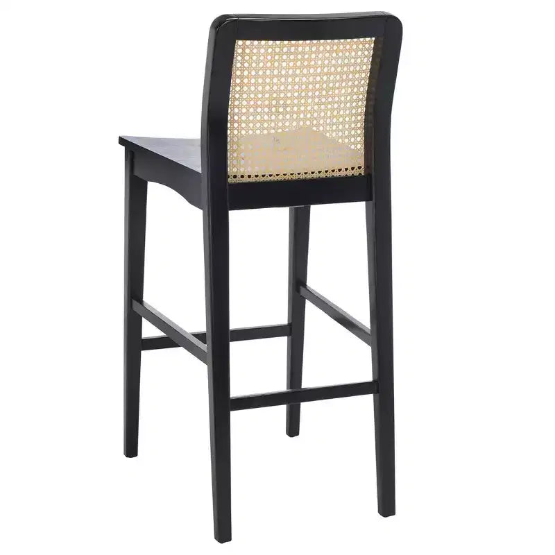 Benicio Rattan Bar Stool (Set Of 2) - BST1507 - Safavieh