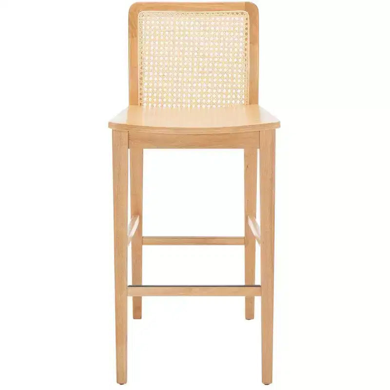 Benicio Rattan Bar Stool (Set Of 2) - BST1507 - Safavieh