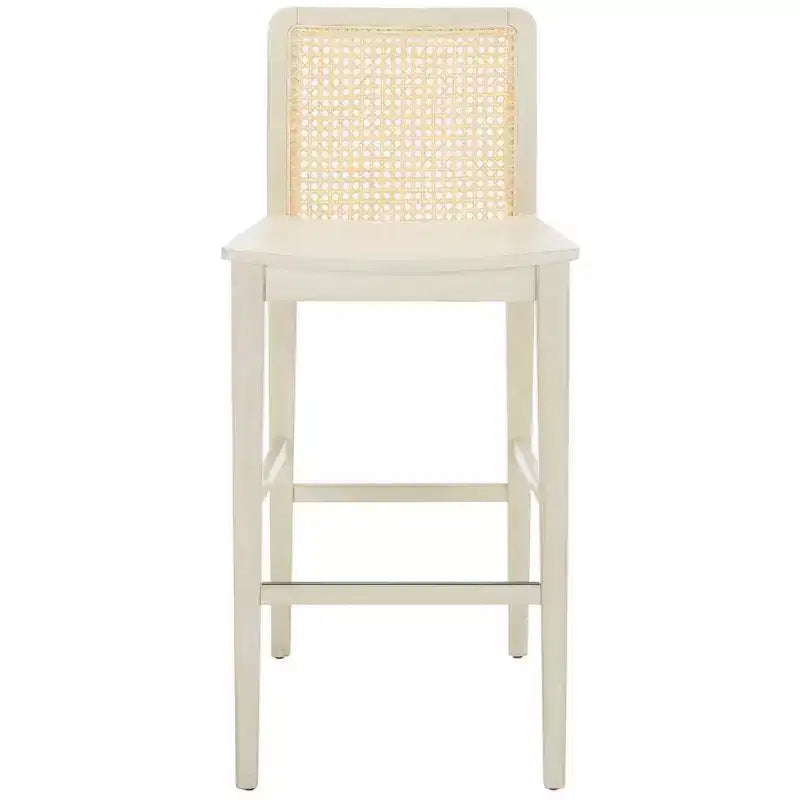 Benicio Rattan Bar Stool (Set Of 2) - BST1507 - Safavieh