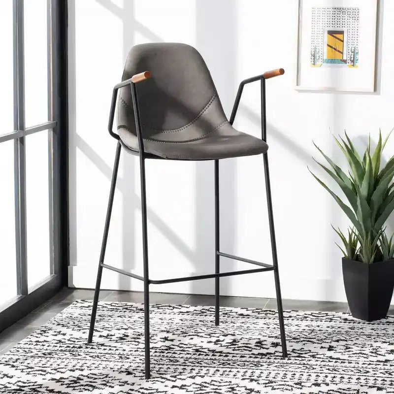 Tanner Mid Century Barstool - BST3001 - Safavieh