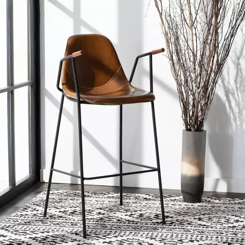 Tanner Mid Century Barstool - BST3001 - Safavieh
