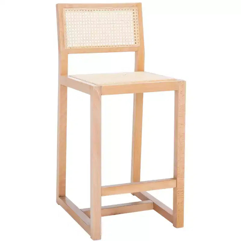 Seika Rattan Counter Stool - BST9502 - Safavieh