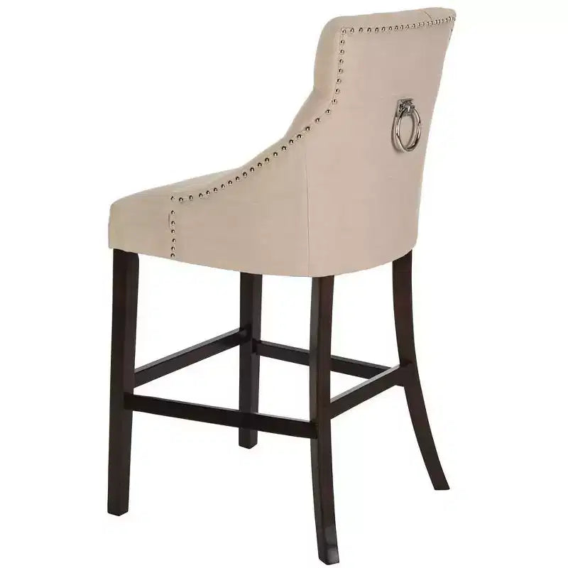 Eleni Tufted Wing Back Bar Stool (Set Of 2) - BST6304 - Safavieh