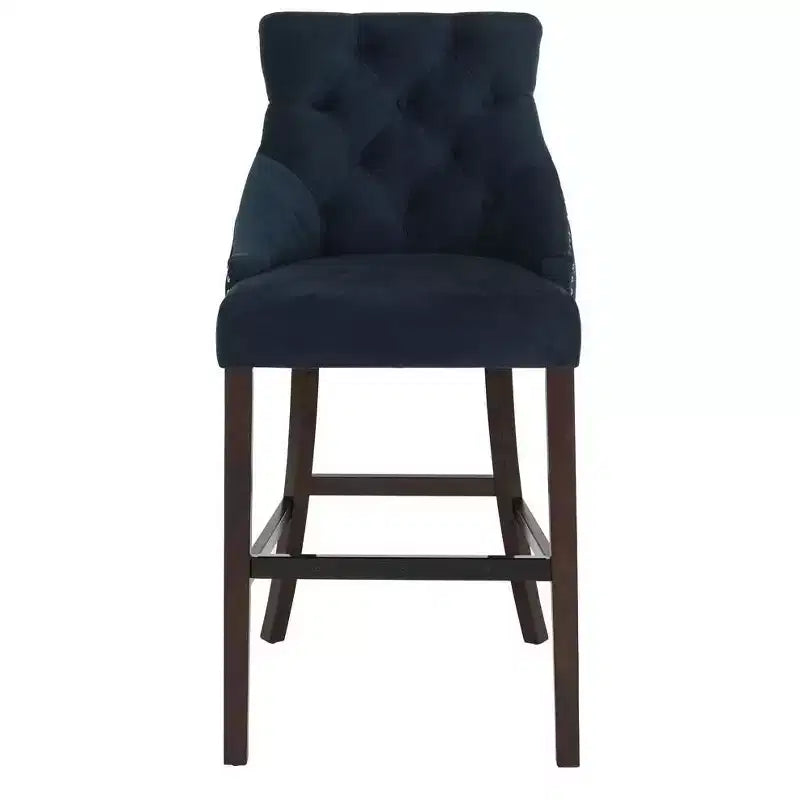 Eleni Tufted Wing Back Bar Stool (Set Of 2) - BST6304 - Safavieh