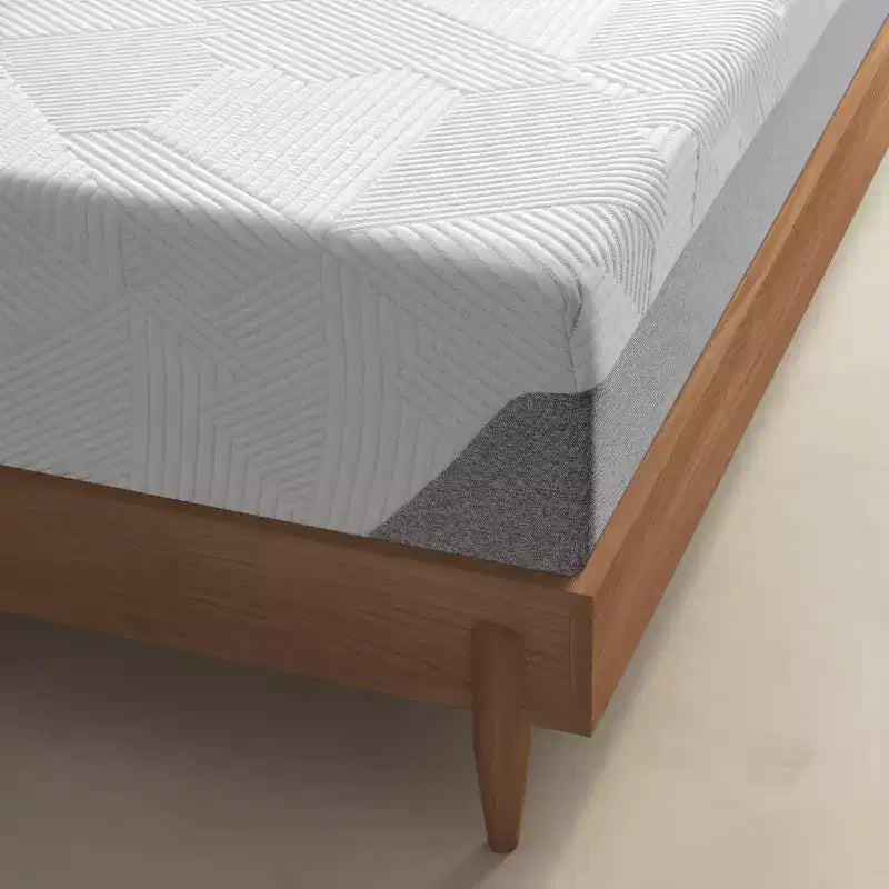 Wuleitex 10-inch full cold basic memory foam mattress without glass fiber, medium feel, breathable cooling layer, certified safety material