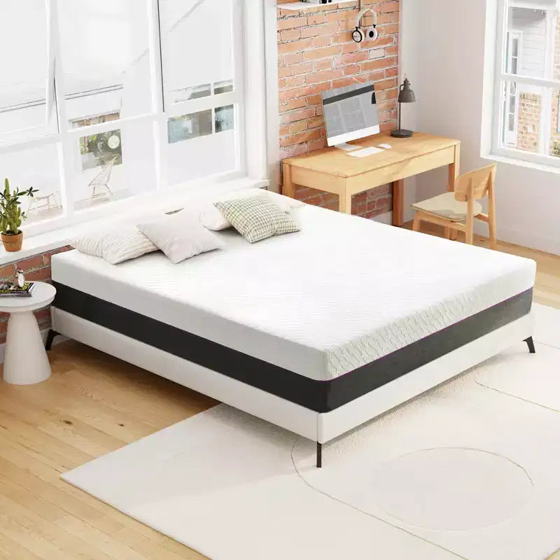 Wuleitex 8 Medium Memory Foam Mattress, Quiet and Non-Disturbing for a Comfortable Night's Sleep