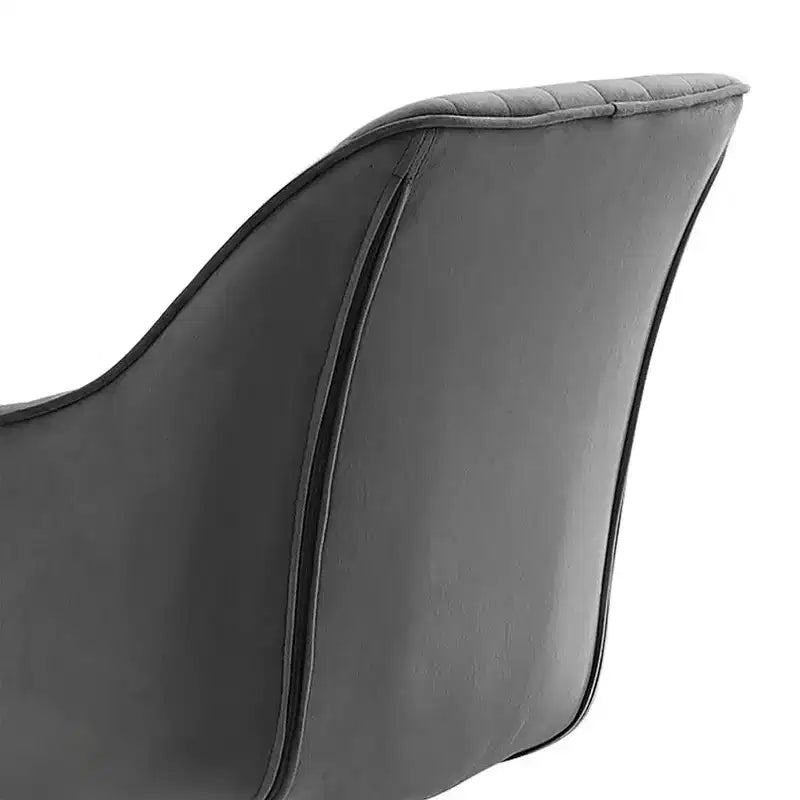 HOMLUX Mid-century Pyramid 360 Swivel Accent Chair Upholstered in Comfortable Velvet- Gold Plated Legs For Bedroom,Office,Dining