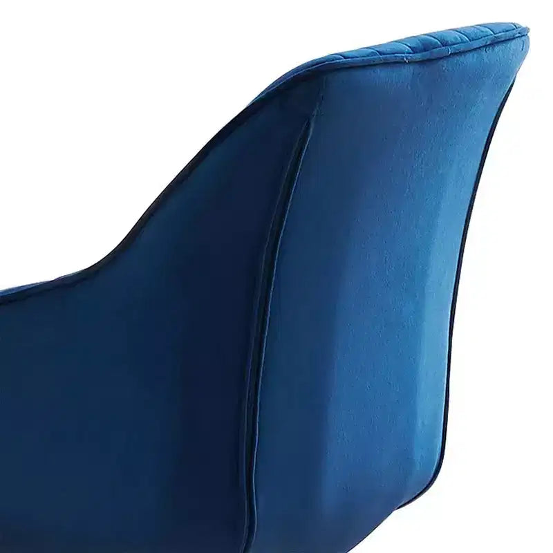 HOMLUX Mid-century Pyramid 360 Swivel Accent Chair Upholstered in Comfortable Velvet- Gold Plated Legs For Bedroom,Office,Dining